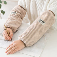 Unisex Winter Arm Sleeves for Work and Daily Wear, Anti-dirty Down Jacket Protector Long Cuffs