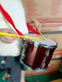 Drum Kit Tom Snare Bass Drum for Band Performance and Cheering