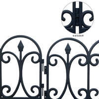 Garden Fence Outdoor Plastic Interlocking Border Edging Decorative Panel for Flower Beds and Pathways