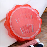 Portable Home Sewing Kit with Measuring Tape Thimble Cross Stitch Tailor Repair Tools Mini Storage Set Needle Thread Bag