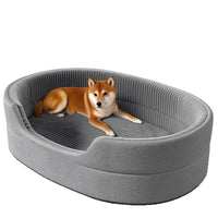 Pet Cooling Mat and Bed for All Seasons - Washable Dog Bed for Cats and Large Dogs