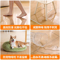 Clear PVC Floor Mat for Hardwood Floors and Carpets, Chair Mat, Waterproof and Soundproof