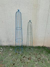 Iron Art Plant Climbing Trellis for Potted Plants, Clematis, Roses, and Vines