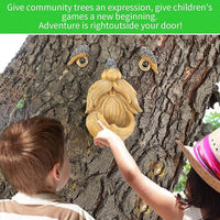 Tree Monster Bird Feeder Outdoor Garden Hanging Decoration Resin Craft