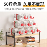 Multi-functional Countertop Storage Rack for Kitchen and Bathroom
