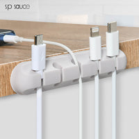 Self-Adhesive Desktop Cable Organizer Clips for Car and Home