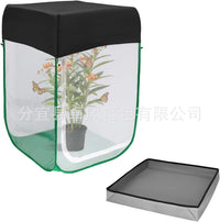 Plant Protection Netting with Steel Frame for Garden, Insect and Sun Shade, Thermal Insulation