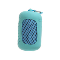 Quick-Dry Cooling Towel with Silicone Case for Sports & Outdoor Activities