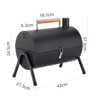Brotherhood Outdoor BBQ Grill Camping Chimney Stove Couple Grill Mother-Son Stove