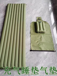 Inflatable Camping Sleeping Pad with Pillow, Portable TPU Air Mattress for Outdoor Hiking Backpacking