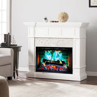3D Fireplace Flame Wall Sticker for Living Room Decor