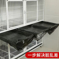 Thickened PE Pet Cage Tray Liners for Rabbits, Birds, and Small Animals - Disposable Waste Bags