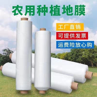 Agricultural Mulch Film for Greenhouse and Vegetable Cultivation, White Plastic Ground Cover for Winter Protection