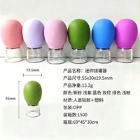 Silicone Facial Cupping Set for Lymphatic Drainage and Skin Lifting