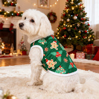 Pet Christmas Snowflake Vest for Dogs and Cats, Festive Holiday Apparel for New Year Parties