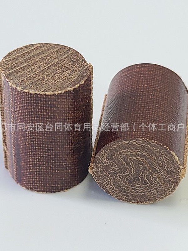 Billiard Cue Solid Micarta Ferrule, Brown, 22mm Outer Diameter, Pool Cue Repair Accessory