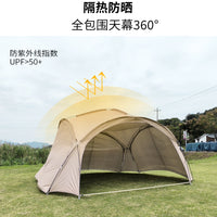Spherical Dome Canopy Tent for Outdoor Camping, Sunshade and Rainproof