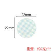 Mini Dessert Plate Resin Accessories for DIY Crafts and Dollhouse Decor