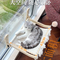 Cat Window Hammock Suction Cup Perch for Balcony Sunlight Viewing