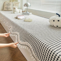 French Chenille Bay Window Cushion, All-Season Drape Style, New 2026 Design