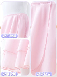Girls' Double-Layer Tulle Ballet Dance Skirt for Practice and Performance