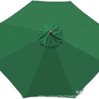 Outdoor Patio Umbrella Replacement Canopy for Sunshade and Rain Protection