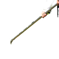 Stainless Steel Garden Hoe and Rake Set with 1.2m Handle for Outdoor Gardening