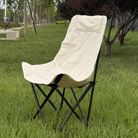 Portable High-Back Moon Chair for Camping, Beach, Fishing, and Outdoor Activities