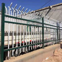 Zinc Steel Fence Panel for Villas and Gardens, Anti-Corrosion Outdoor Security Barrier