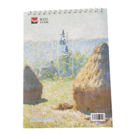A4 Sketchbook for Artists and Kids, Thickened Drawing Pad with Spiral Binding, Portable Doodle Book