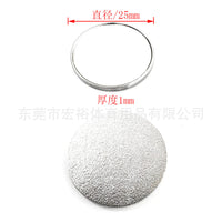 Golf Ball Marker with Hat Clip, 25mm Blank Coin Design