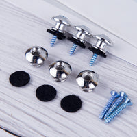 Acoustic Guitar Strap Button End Pin Anti-slip Tail Nail for Folk Guitar