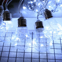 G50 Solar LED String Lights Outdoor Waterproof for Garden Patio Decoration
