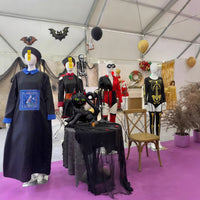 Kids & Adult Zombie Costume Set for Halloween Role Play and Stage Performance