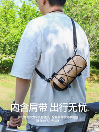 Mountain Road Bike Front Frame Bag, Bicycle Storage Bag for Folding Bikes, Cycling Equipment