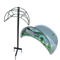 Garden Hose Storage Rack Detachable Metal Hose Holder Stand-Up Garden Hose Storage Stand