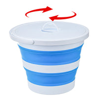Collapsible Multi-Purpose Bucket for Fishing, Laundry, and Household Chores