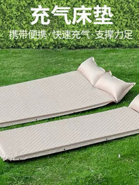 Self-Inflating Camping Sleeping Pad Portable Thickened Tent Mattress for Outdoor Backpacking