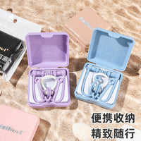 Silicone Waterproof Nose Clip Ear Plug Set for Swimming & Diving, Universal for Adults & Kids