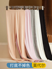 Modal Thermal Leggings for Women - Thin, Seamless, Plus Size, 9-Point Length
