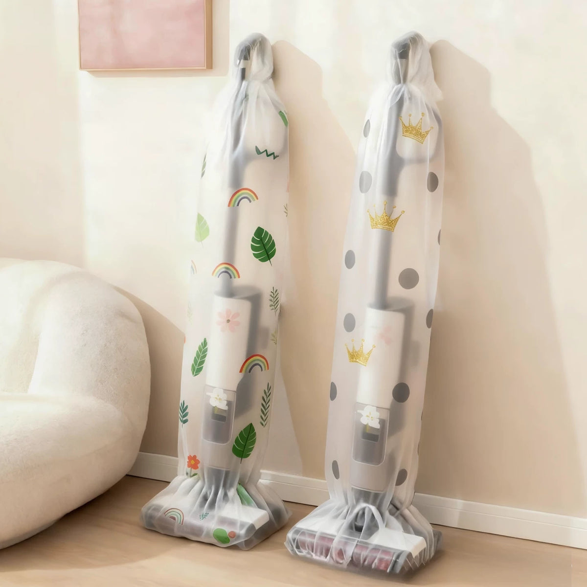 Transparent Dust Cover for Home Appliances and Luggage