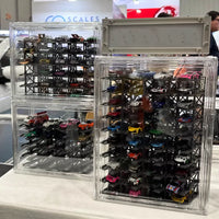 1/64 Modular Multi-Story Parking Garage Model Display Case for Diecast Cars and Toys