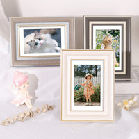 Elegant Photo Frame for Tabletop or Wall Mount, Available in Various Sizes (5, 6, 7, 8, 10, 12 inch, A4)