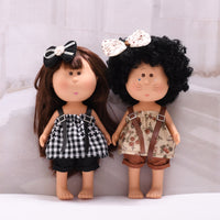 Mia Potato Doll Clothes Set for 24cm Dolls - Overalls Skirt & Pants