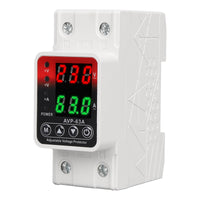 220V Over Under Voltage Protector with Current Limiting and Dual Disconnect