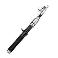 Carbon Fiber Telescopic Fishing Rod for Lure and Sea Fishing, Super Hard Short Section