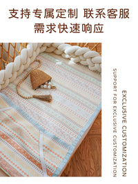 Baby Summer Cotton Mat Breathable Crib Sheet for Kindergarten