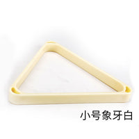 Billiard Ball Rack Triangle/Diamond Shape for Pool and Snooker, Thickened Plastic/Wood