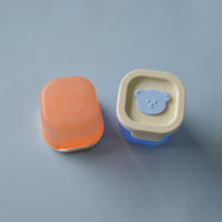Baby Food Freezer Tray Silicone Storage Container with Lid for Purees, Breast Milk, and Snacks - Reusable and Stackable