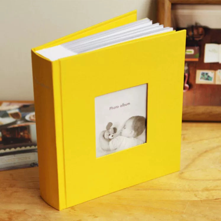 Korean Creative 6-Inch DIY Photo Album for Baby Growth and Memories, Insert Type